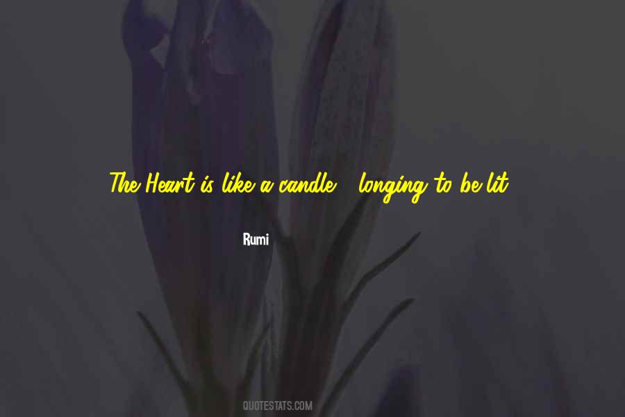Be The Candle Quotes #1232855
