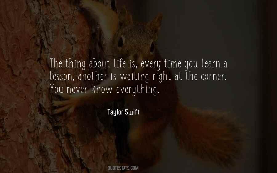 Learn About Life Quotes #585573