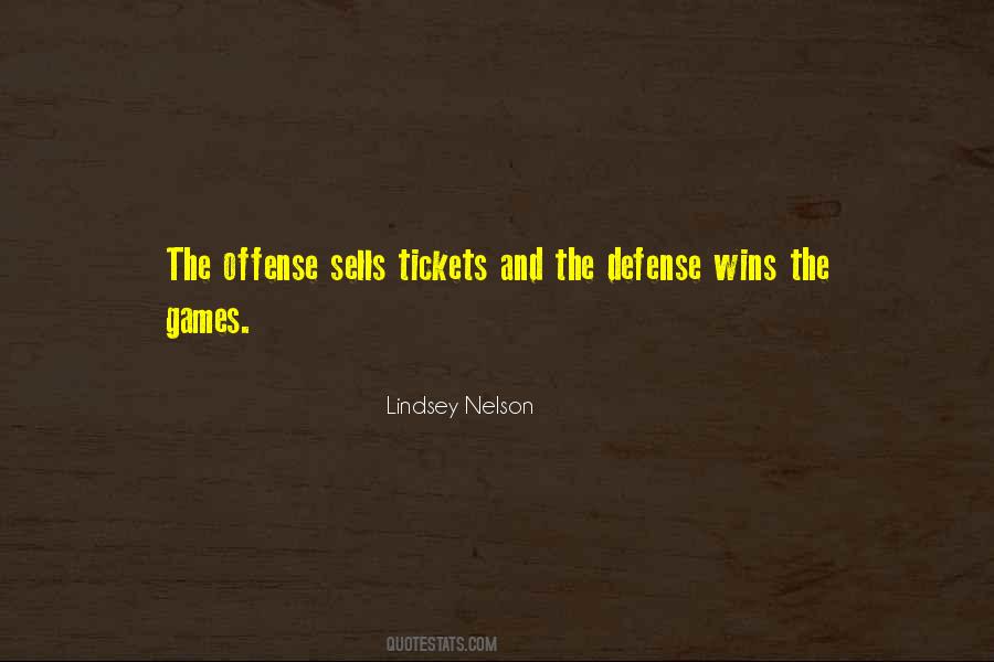 Defense And Offense Quotes #1782177