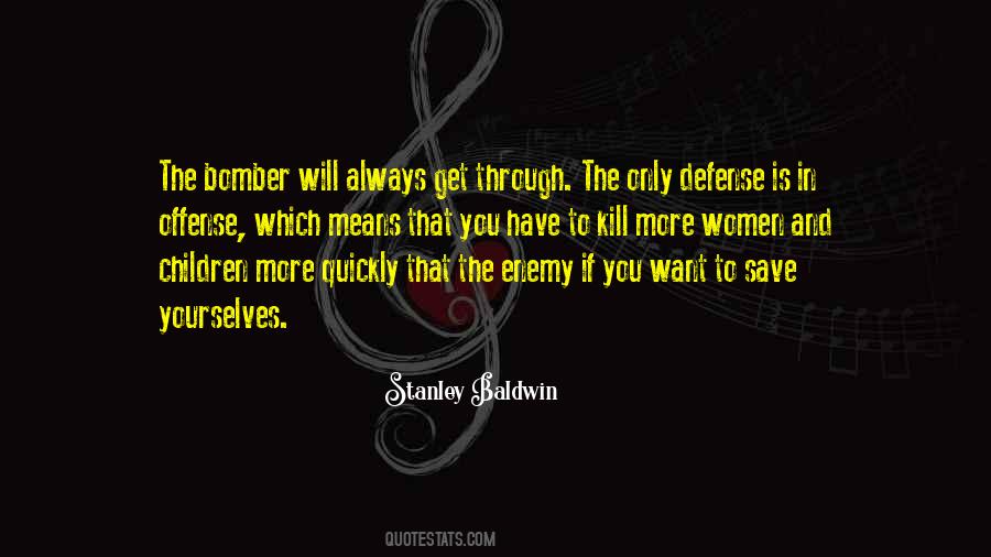 Defense And Offense Quotes #401847