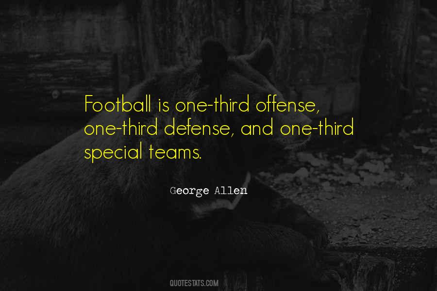 Defense And Offense Quotes #704961