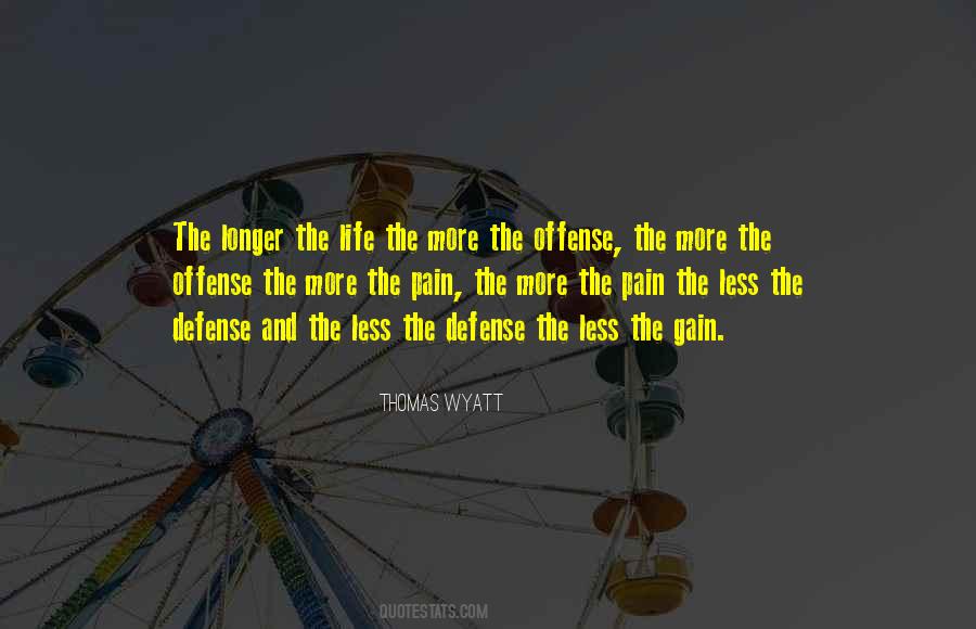 Defense And Offense Quotes #916601