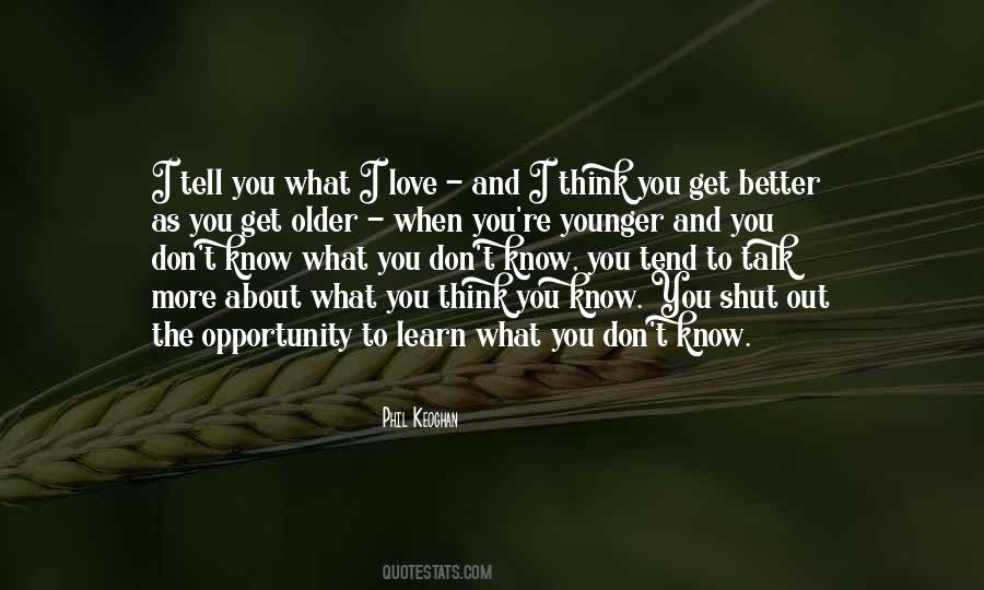 Learn About Love Quotes #1426795