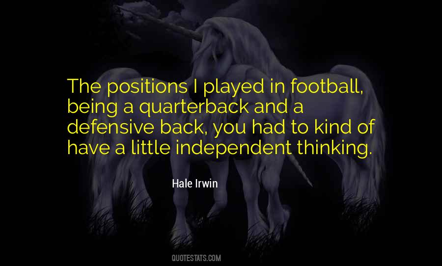 Defensive Back Quotes #258190