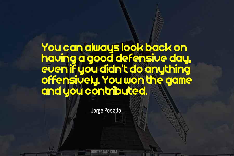 Defensive Back Quotes #522830