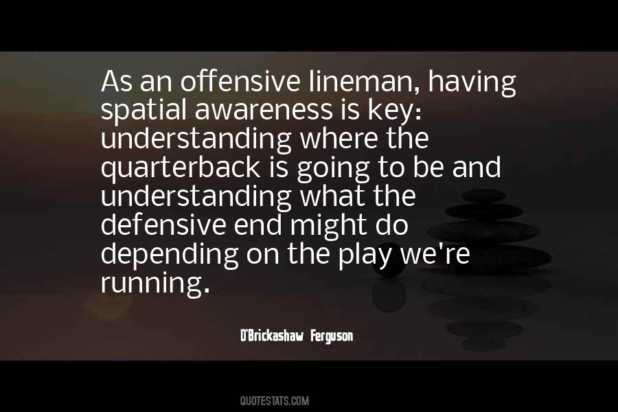 Defensive End Quotes #727963