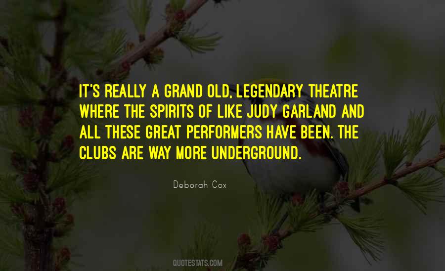 Old Theatre Quotes #1017659