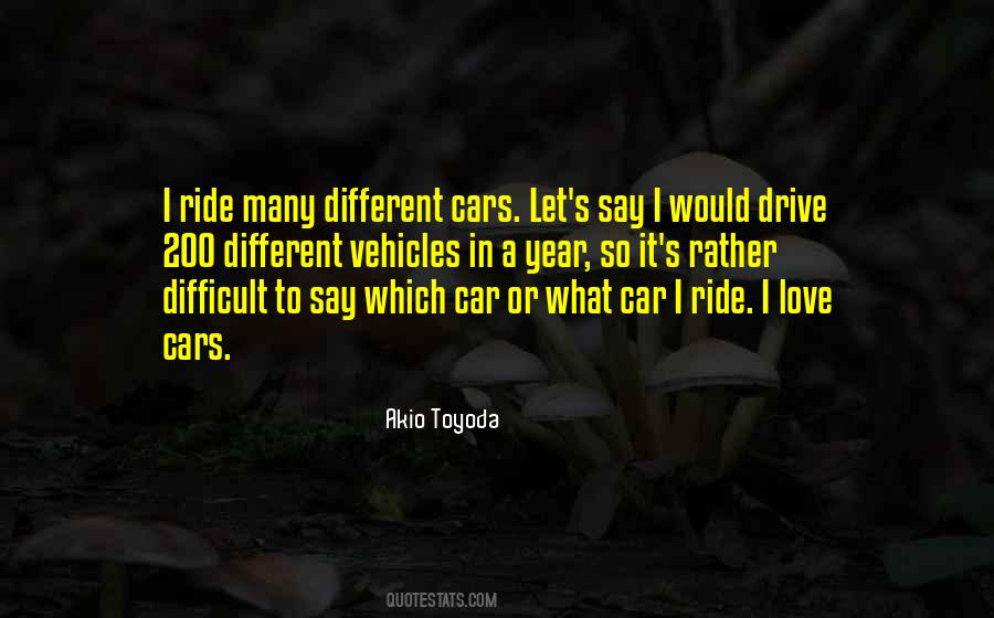 Love Cars Quotes #1747962