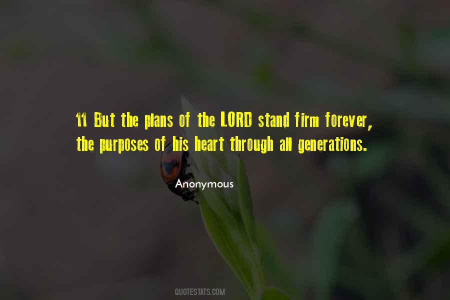 Lord Plans Quotes #1317514