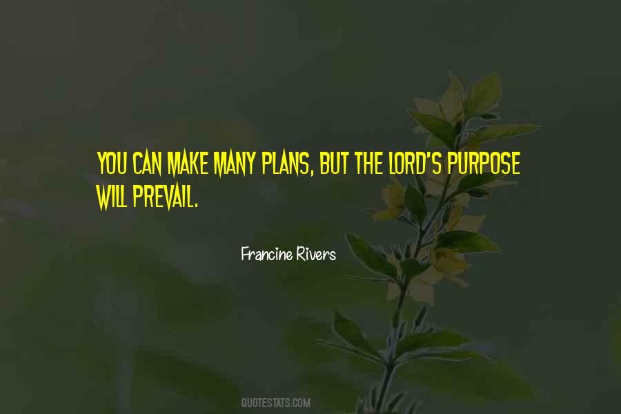 Lord Plans Quotes #1430742