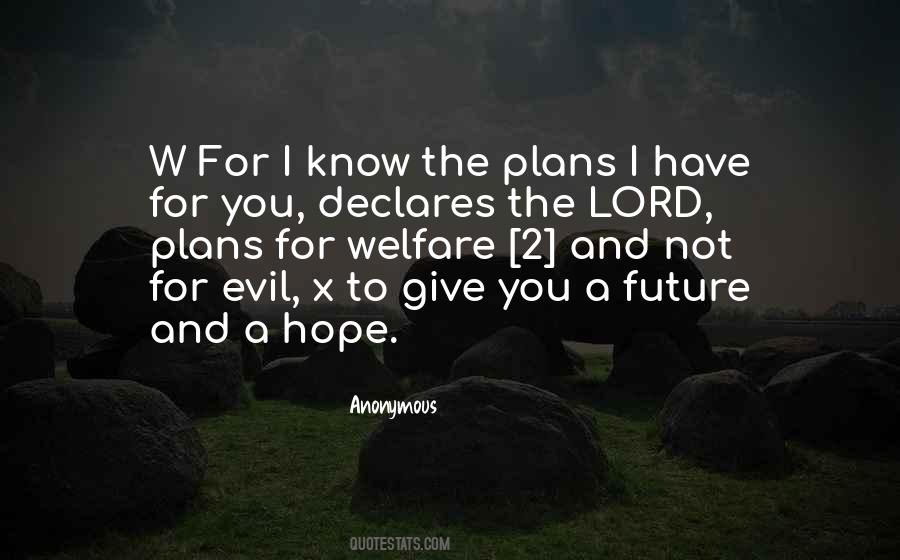Lord Plans Quotes #82887