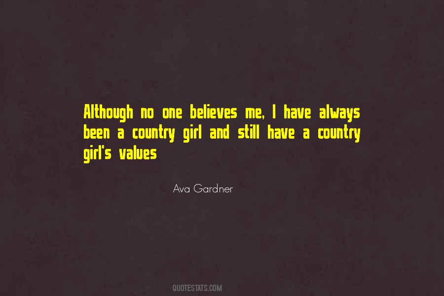 Girl Country Quotes #557512