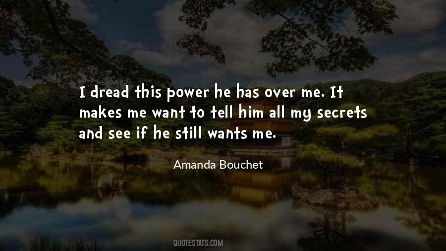 Power Over Me Quotes #1299797