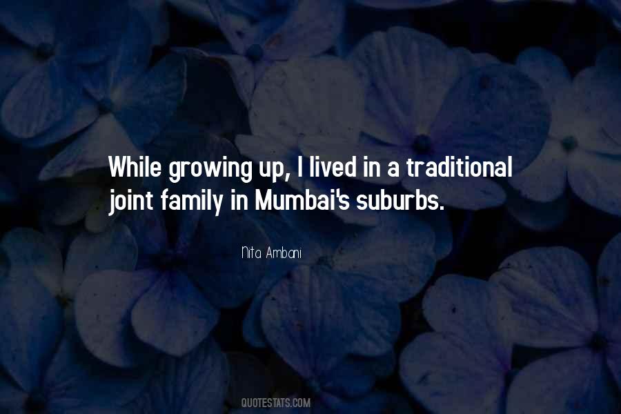 Quotes About A Traditional Family #1287681