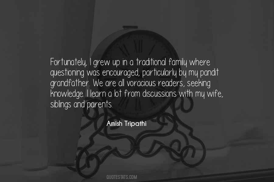 Quotes About A Traditional Family #1803725