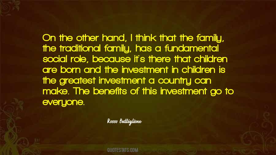 Quotes About A Traditional Family #1812448
