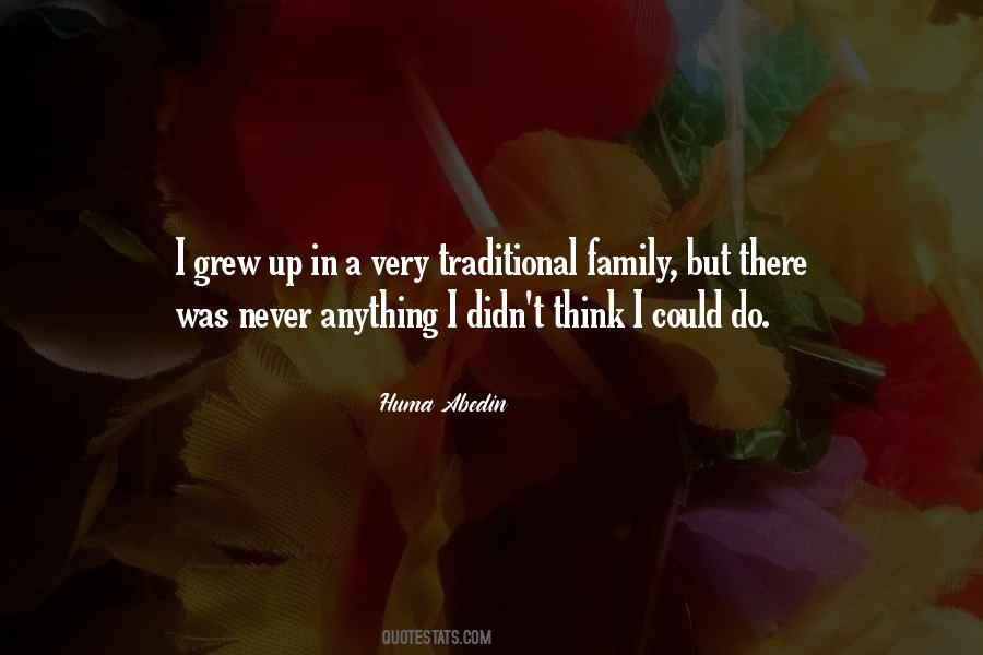 Quotes About A Traditional Family #85795