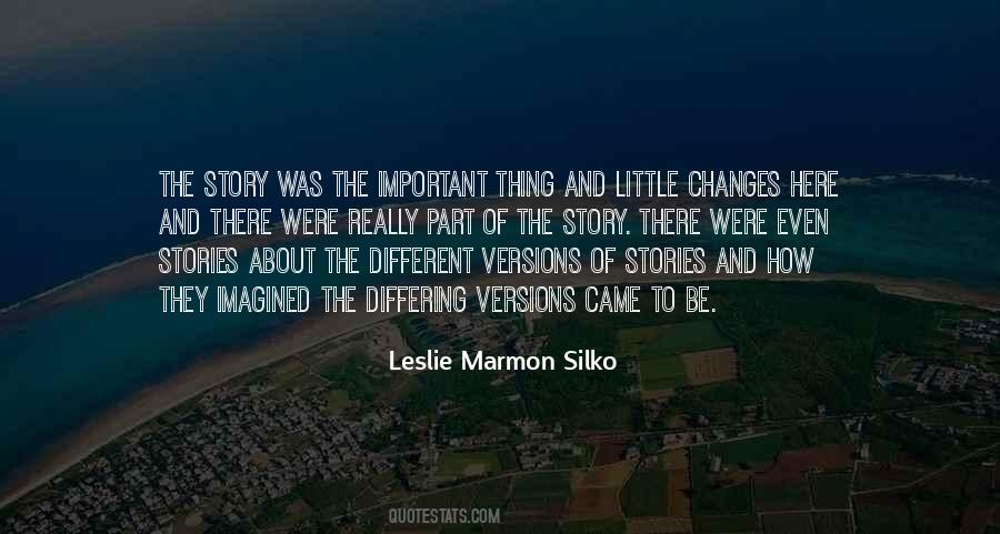 Marmon Silko Quotes #557458