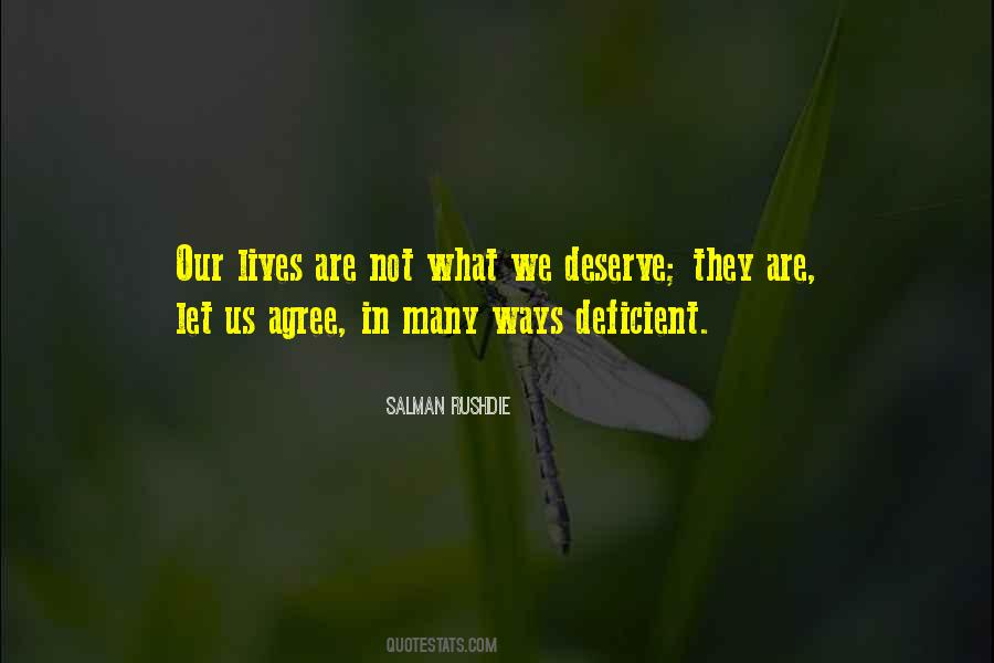 Deficient Quotes #233985