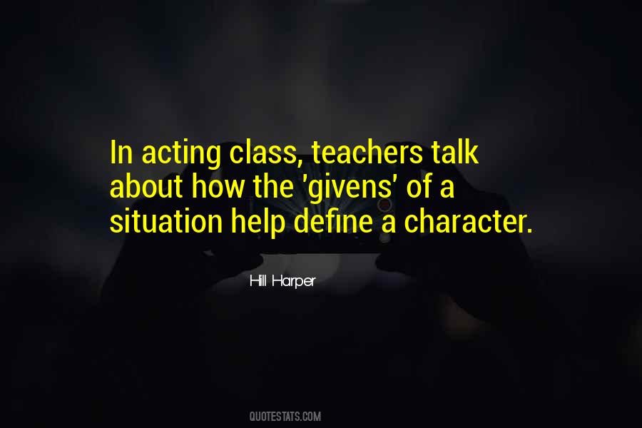 Define Character Quotes #354110