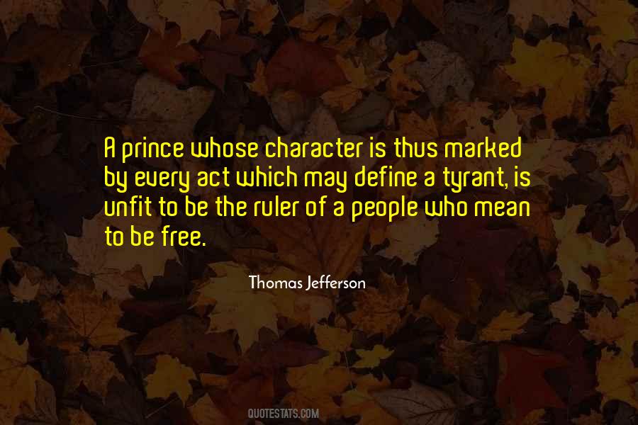 Define Character Quotes #535058