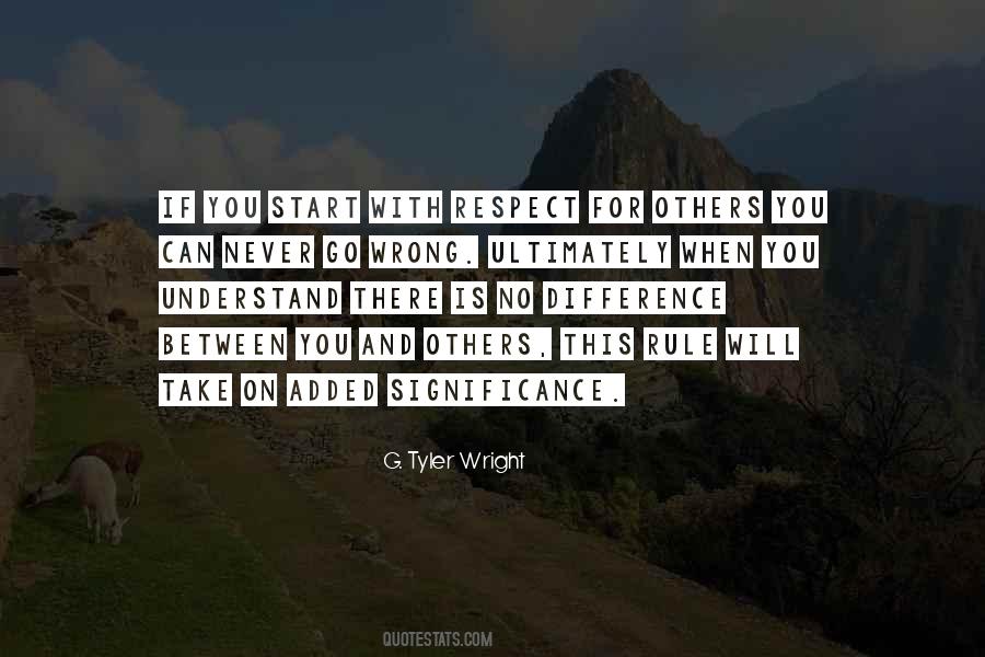No Respect For Others Quotes #1172879