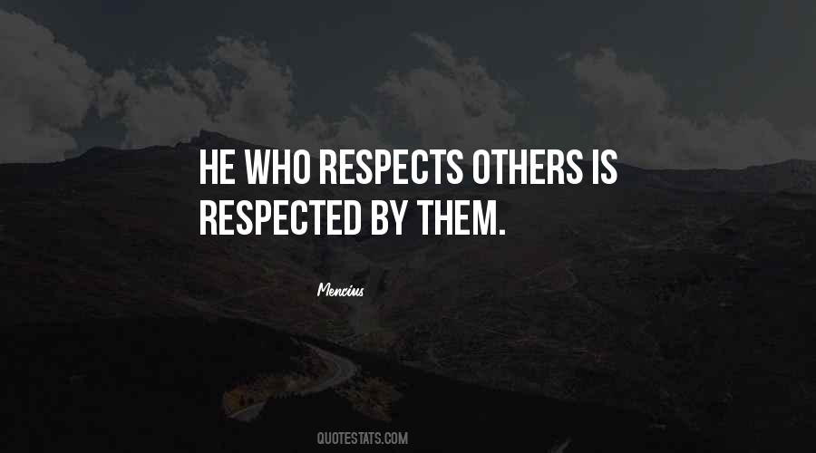 No Respect For Others Quotes #27157