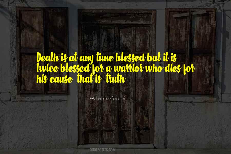 Mahatma Gandhi Death Quotes #1252075