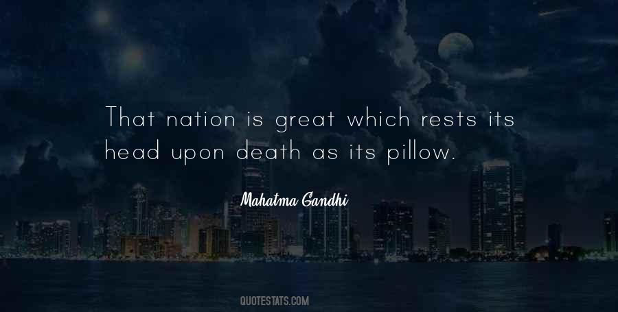 Mahatma Gandhi Death Quotes #1538952