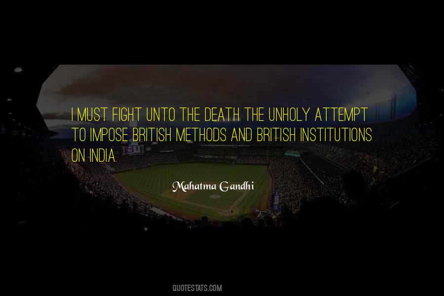 Mahatma Gandhi Death Quotes #163497