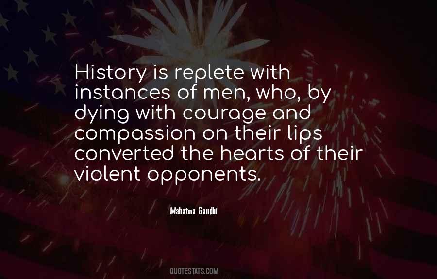 Mahatma Gandhi Death Quotes #1663670