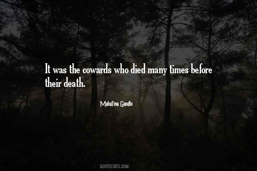 Mahatma Gandhi Death Quotes #515216
