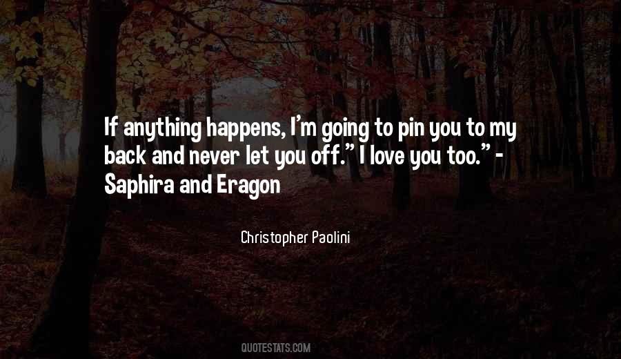 I Love You Back Quotes #207968