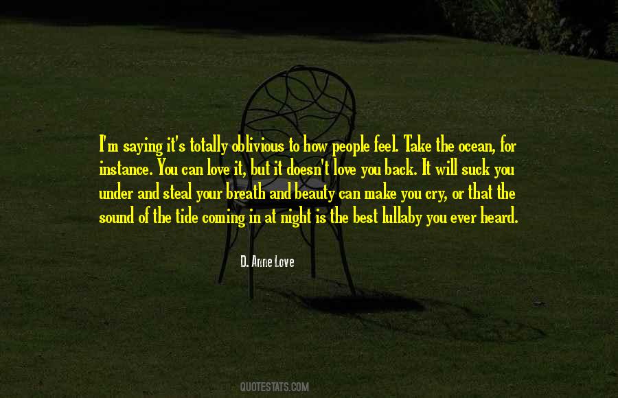 I Love You Back Quotes #358679