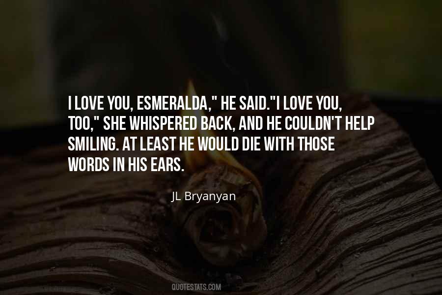 I Love You Back Quotes #645612