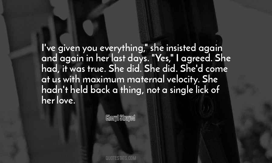 I Love You Back Quotes #650832