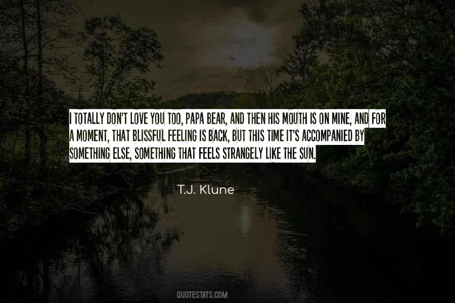 I Love You Back Quotes #890048