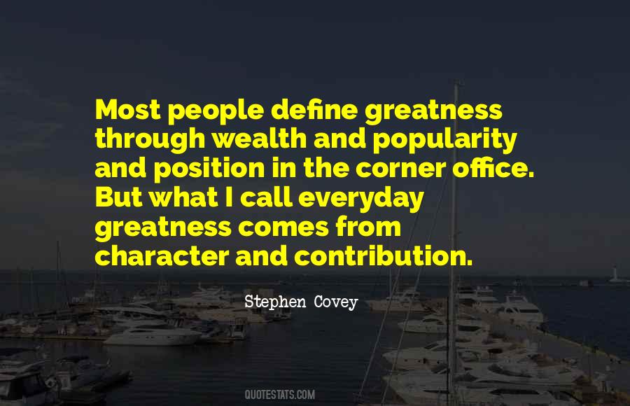 Define Greatness Quotes #1252998