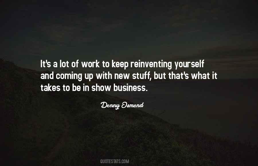 Keep Reinventing Yourself Quotes #1400755