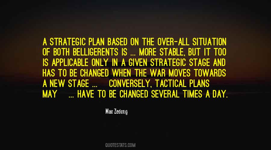 Best Strategic Plan Quotes #1537074