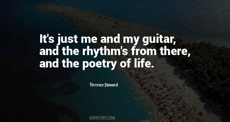 Guitar Poetry Quotes #850503
