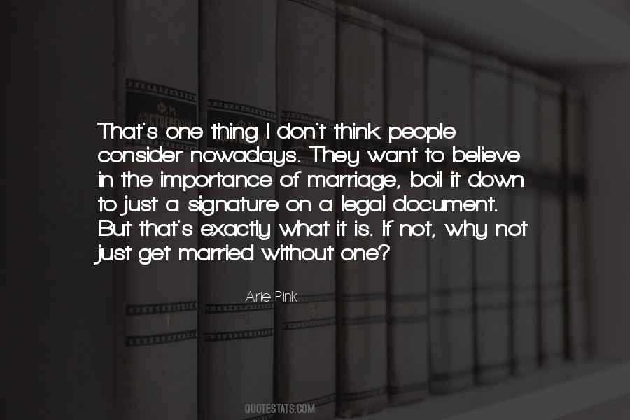 Quotes About The Importance Of Marriage #1002061