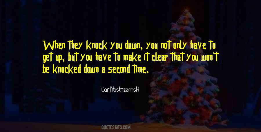 Get Knocked Down Quotes #832226