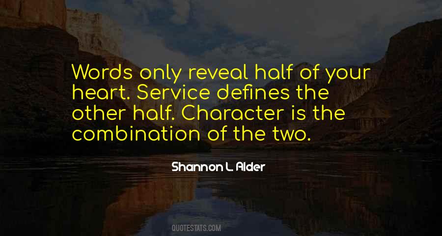 Defines Character Quotes #210790