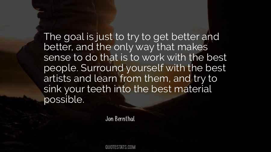 Learn Get Better Quotes #312870