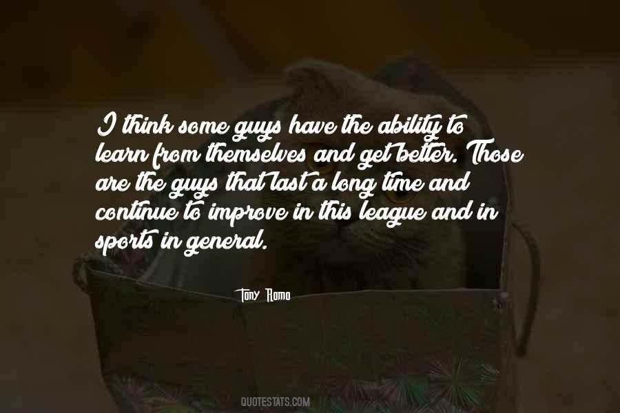 Learn Get Better Quotes #380780