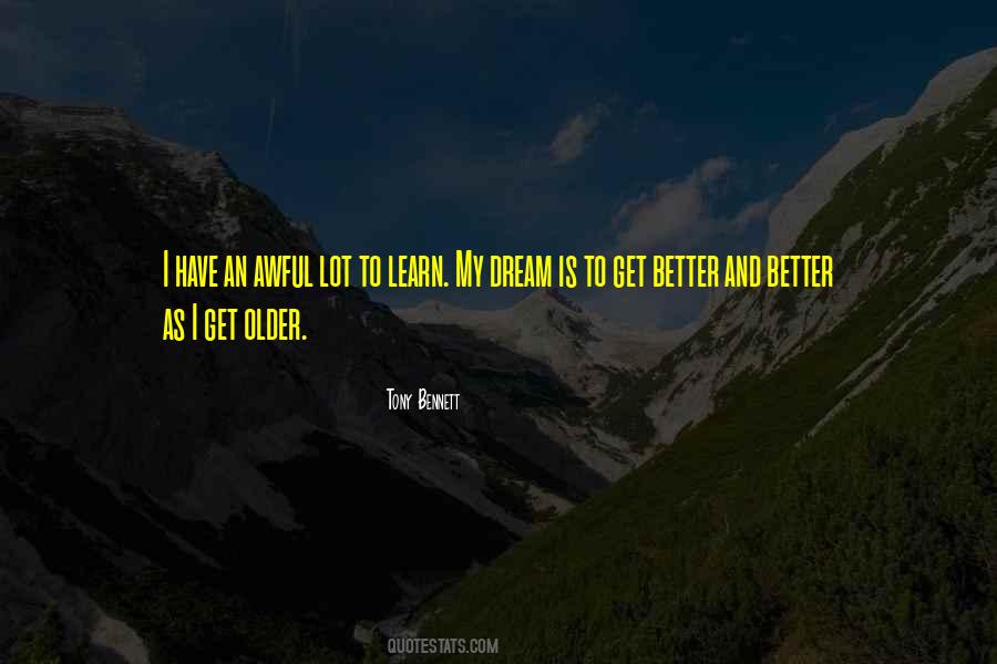Learn Get Better Quotes #84939