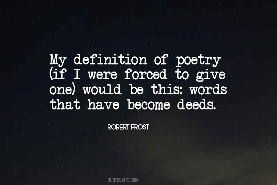 Poetry Definition Quotes #760709