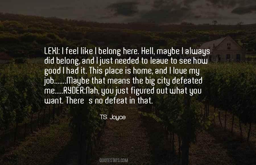 Feel Defeated Quotes #1159259