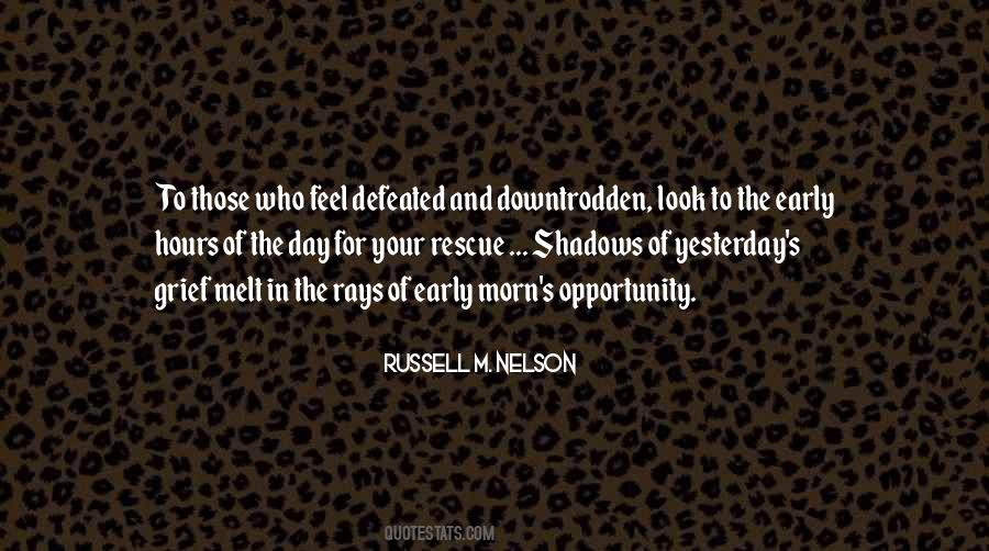 Feel Defeated Quotes #333957